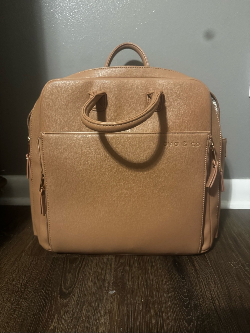 Ayla & Co Diaper Bag Caffe